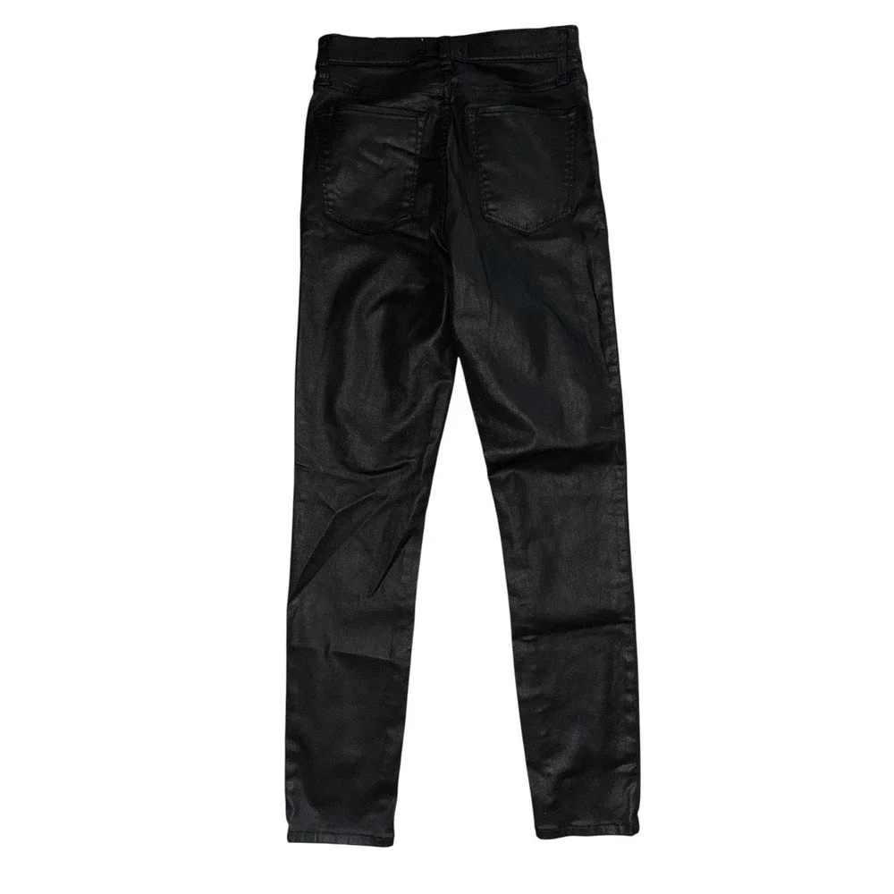 A8 Abercrombie & Fitch Super Skinny Ankle High Rise Black Pants Size 28